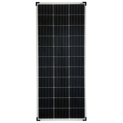 140 Watt Mono Solarmodul 12V 10 Busbars 210mm Zellformat Solarpanel 1270x590x35