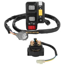 Handlebar & Starter Relay Switch for Honda Rancher 350 ES TRX350TE/FE 2000-2005