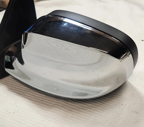 2011-2014 BMW F25 X3 LEFT DRIVER Side Mirror Chrome Memory OEM