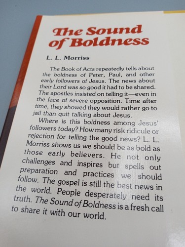 The Sound of Boldness - L. L. Morriss - Signed - 1977 HC Broadman Press - Picture 5 of 11