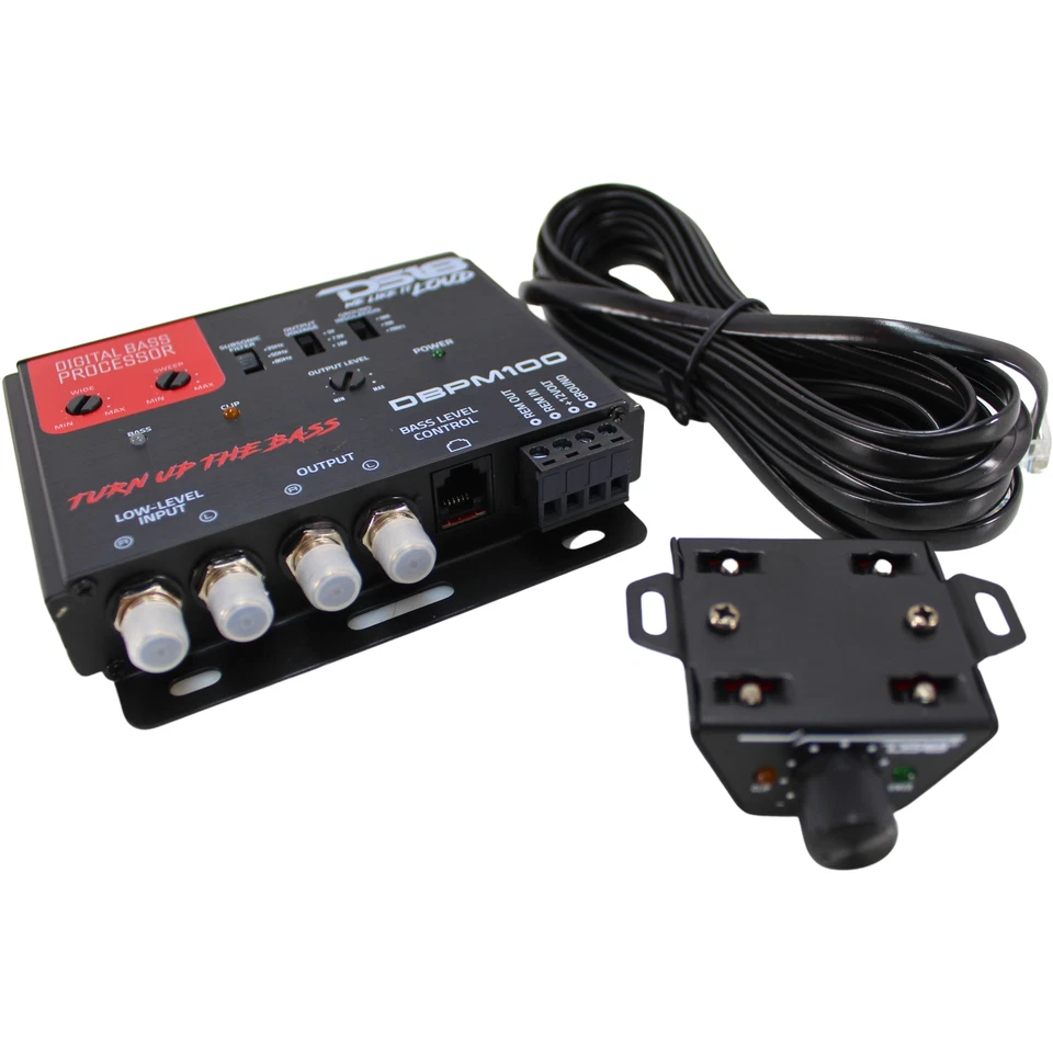 2 Channel Digital Bass Processor & Bass Restoration Processor W/ Bass Knob DS18 - Image 2 of 4