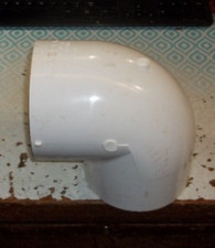 LASCO SCH 40 D2466 90 DEGREE ELBOW 4" PVC-I SLIP FITTING PIPE NSF PW 4X4 RH5-2 