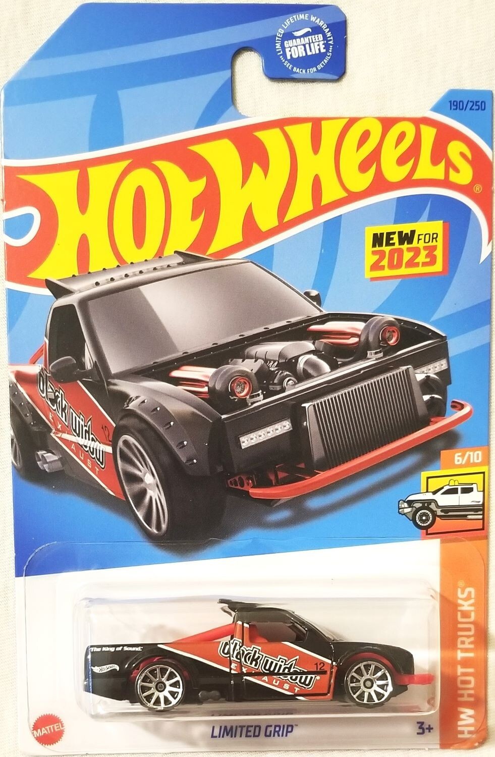 Hot Wheels - 2023 HW Hot Trucks 6/10 Limited Grip 190/250 (BBHKG56)