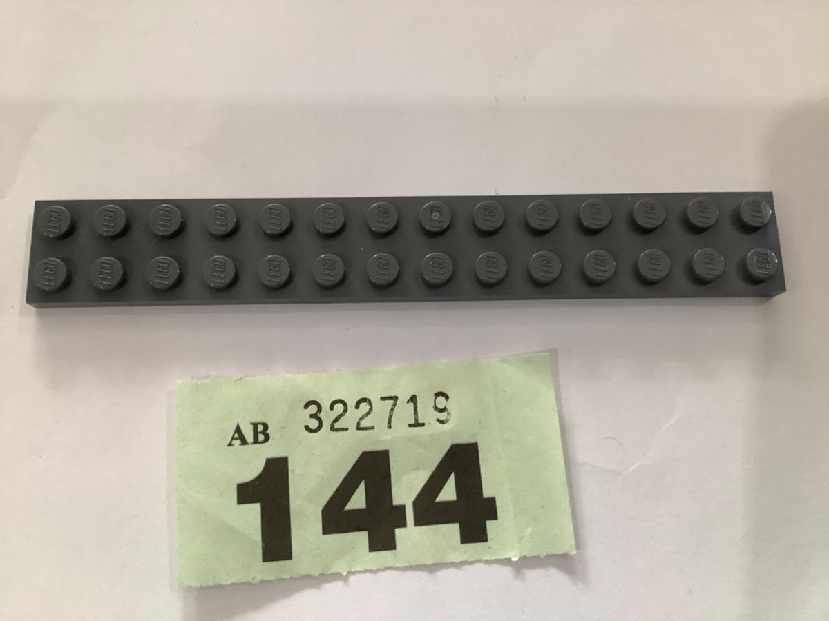 Lego Flat Plate 2x14 part 91988 dark grey | eBay UK