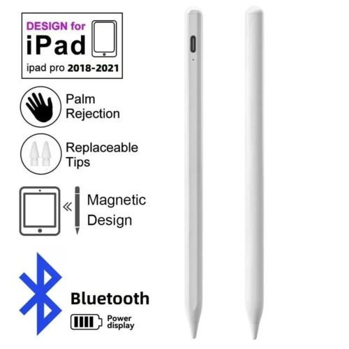 Palm rejected,Stylus Pen For Apple Pencil iPad 9/7/8/6 /Mini 6/5/ Pro 11&12.9'' - Picture 1 of 10