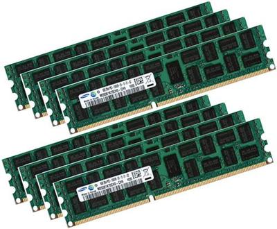 8x 8GB 64GB RDIMM ECC REG DDR3 1600 MHz RAM f Fujitsu CELSIUS M720 R920 