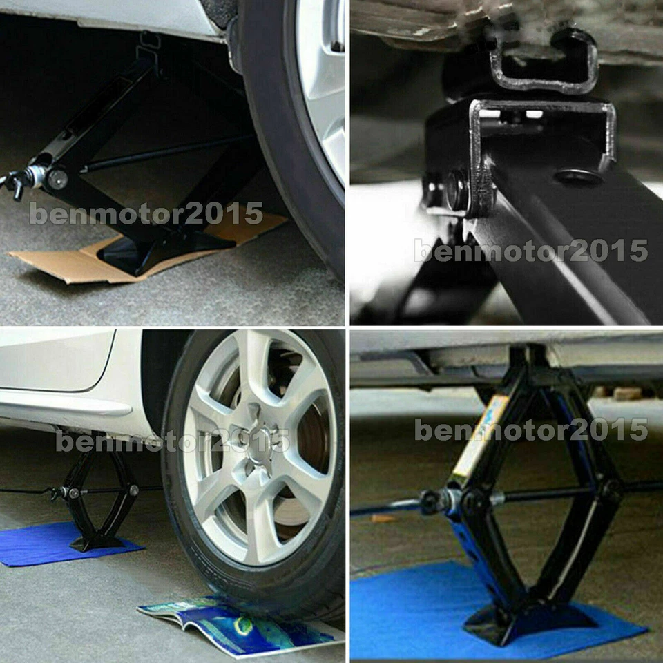 Spare Tire Tool Kit For Chevy GMC Silverado Sierra Tahoe Yukon + Scissor Jack 2T Foto 3 de 4