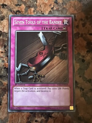 Yu-Gi-Oh! TCG Seven Tools of the Bandit Xyz Symphony YS12-EN038 1st Edition...