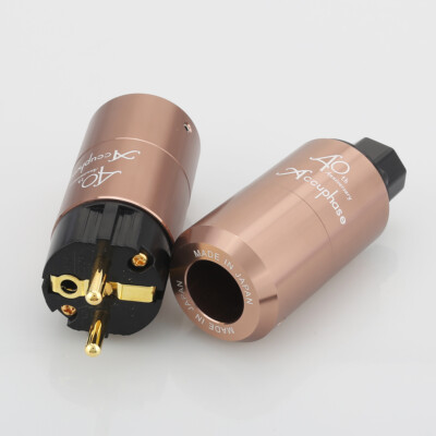Accuphase 40th EU Schuko IEC Audio Stromkabel HiFi für audiophile DIY Netzkabel