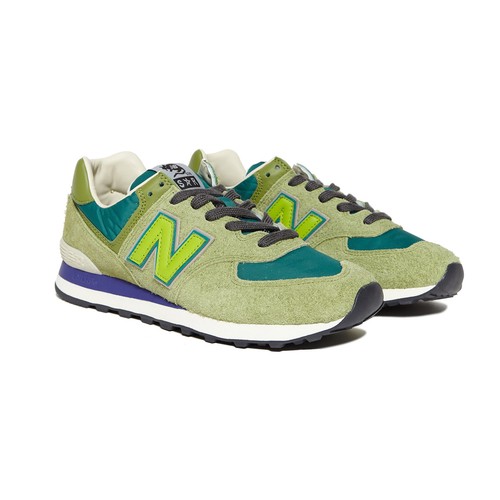 Stray RATS X di New Balance 574 VERDE ML574RAU US da uomo taglia 8.5 | eBay