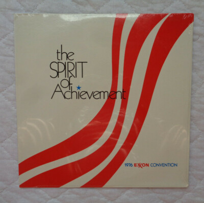 Exxon The Spirit Of Achievement lp, 1976 CONVENTION, VERY RARE, SEALED MINT!