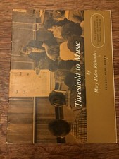 threshold To Music Book
