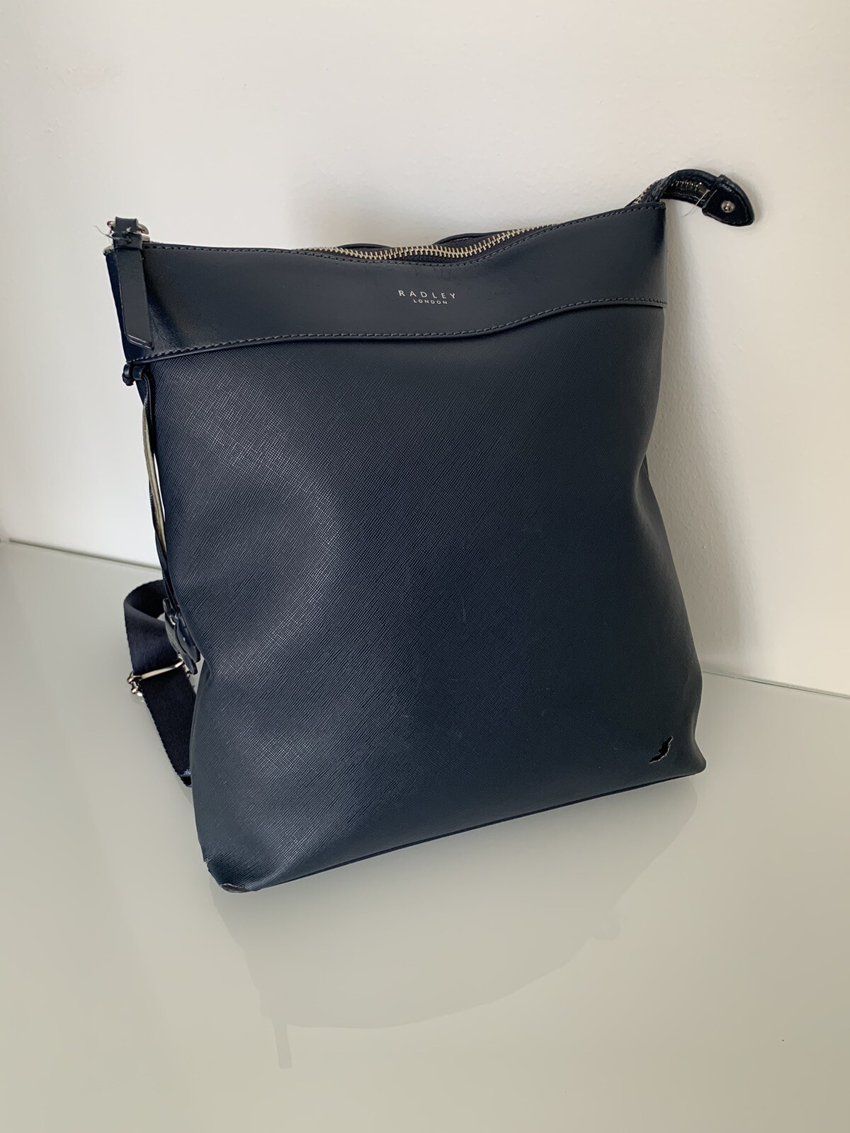 RADLEY Essex Road Responsible Blue Backpack Bag. eBay