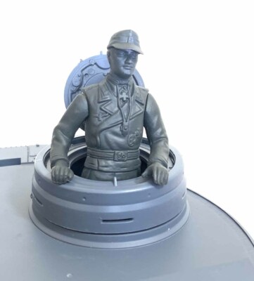 Heng Long 1/16 German Tank Crew Commander Figur Kunststoff UK
