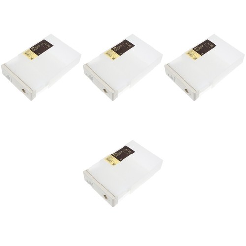 4 PCS économies CD -Speicherbox Gehäuse Für Optische Platten Aus Kunststoff