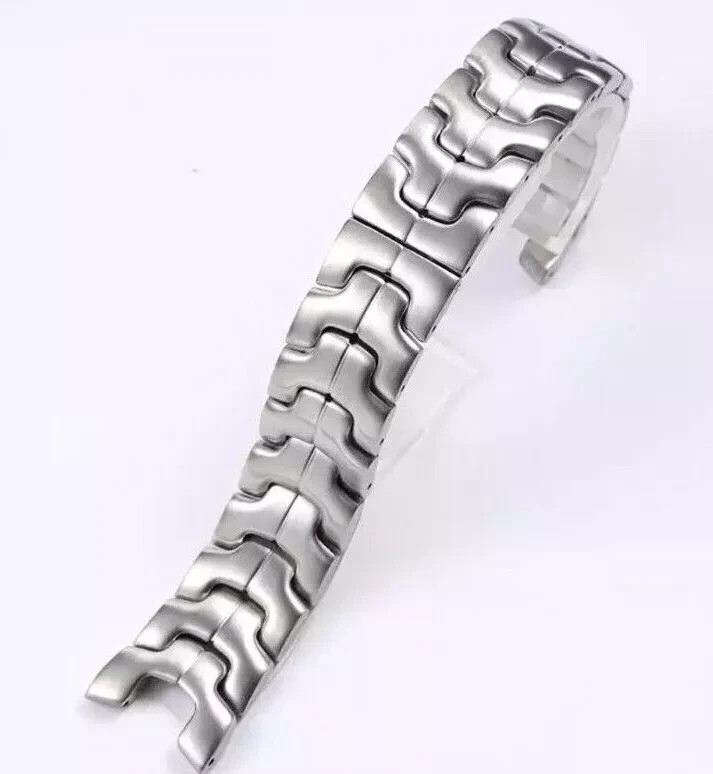 New 21x9mm Solid Stainless Steel Strap Bracelet For Tag Heuer Link Watch