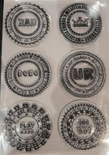 Talking in Circles Boys Clear Stamp Set