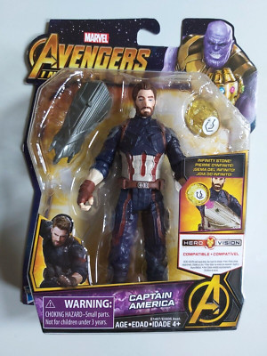 CAPTAIN AMERICA Marvel Avengers Action Figure 15cmH Infinity