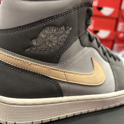 Air Jordan 1 Mid “Grey Onyx” Iron Gray - Men's 9.5 | eBay