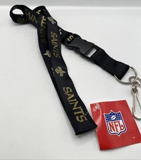 NFL New Orleans Saints Lanyard Keychain