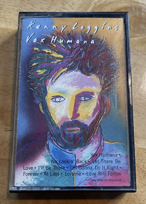 Kenny Loggins Vox Humana Cassette Tape 1985 VG