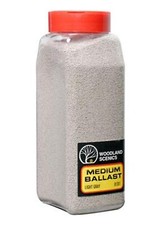 Woodland Scenics B1381 Ballast Medium Light Gray 32oz