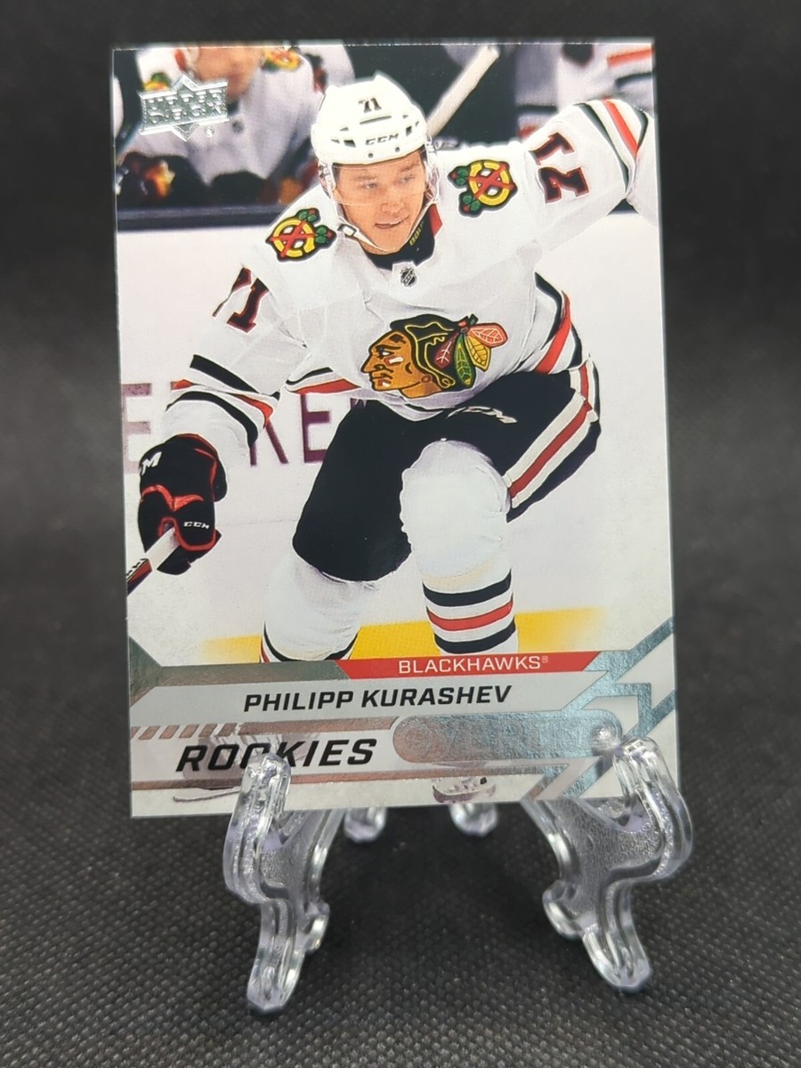 2020-21 UD Overtime Wave Base #119 Philipp Kurashev RC Chicago