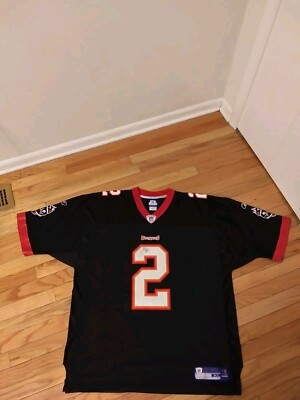 Chris Simms Tampa Bay Buccaneers NFL Equipment Reebok Alt Black Jersey Men's XL