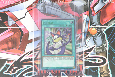 mimicat yugioh card by Arubinred1 on DeviantArt Yu Gi Oh DLCS-EN078 1st