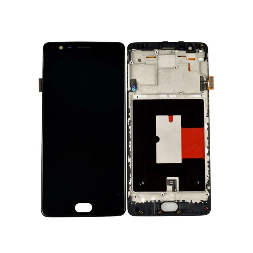 Fit For Oneplus 3T LCD Display Touch Replacement Screen Digitizer Assembly Frame - Image 3 of 4