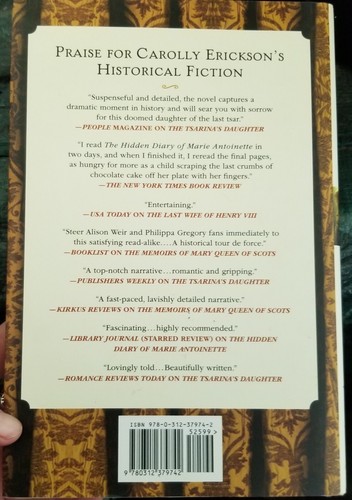 Rival to the Queen by Carolly Erickson, Hardcover - Picture 2 of 2