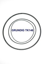 COURROIES SET GRUNDIG TK146 MAGNETOPHONE A BANDE EXTRA FORT NEUF FABRIQUE TK 146
