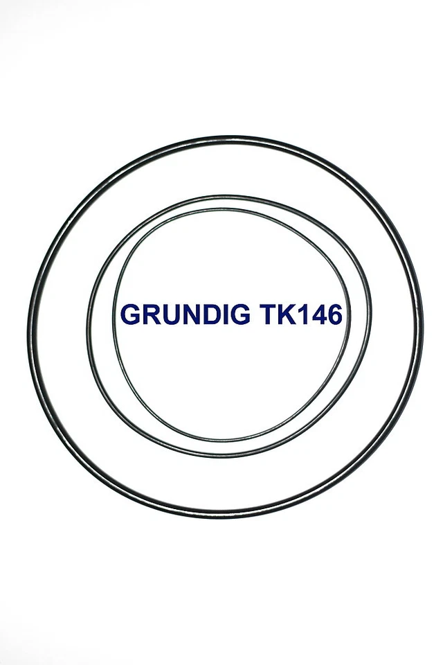 COURROIES SET GRUNDIG TK146 MAGNETOPHONE A BANDE EXTRA FORT NEUF FABRIQUE TK 146