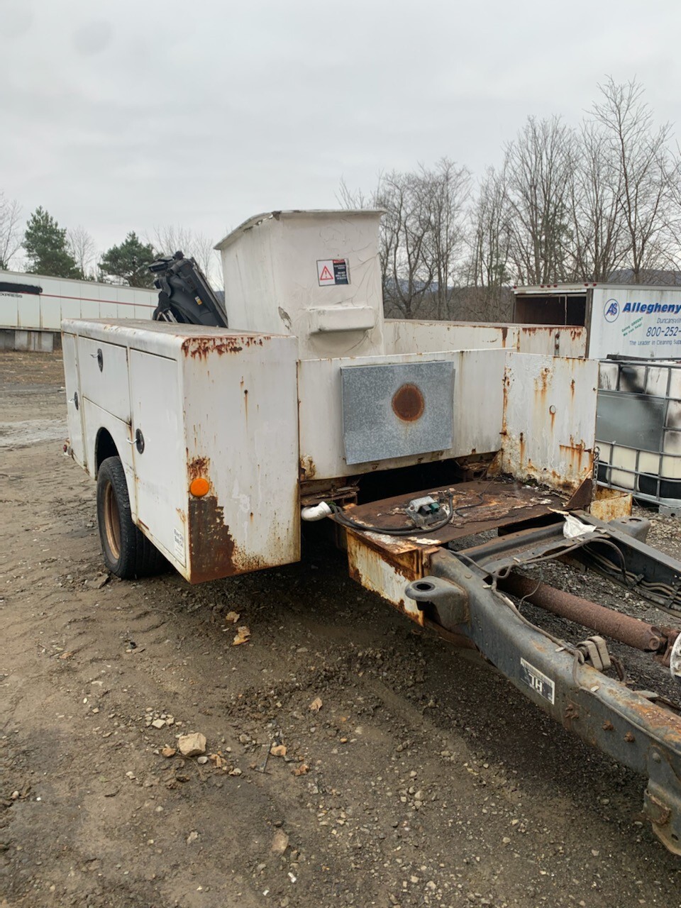 2008 Ford F550 F450 F350 Utility Box Body Dually Warner Truck Bodies