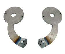 Custom Curved Solid Tail Light Brackets For Flush Mount 1959 Cadillac Lights