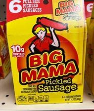 Penrose Big Mama Pickled Sausages, 2.4 Ounce, Assorted Flavor Names , Sizes