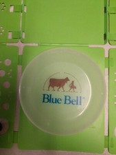 Vintage Blue Bell Ice Cream Frisbee Made In USA