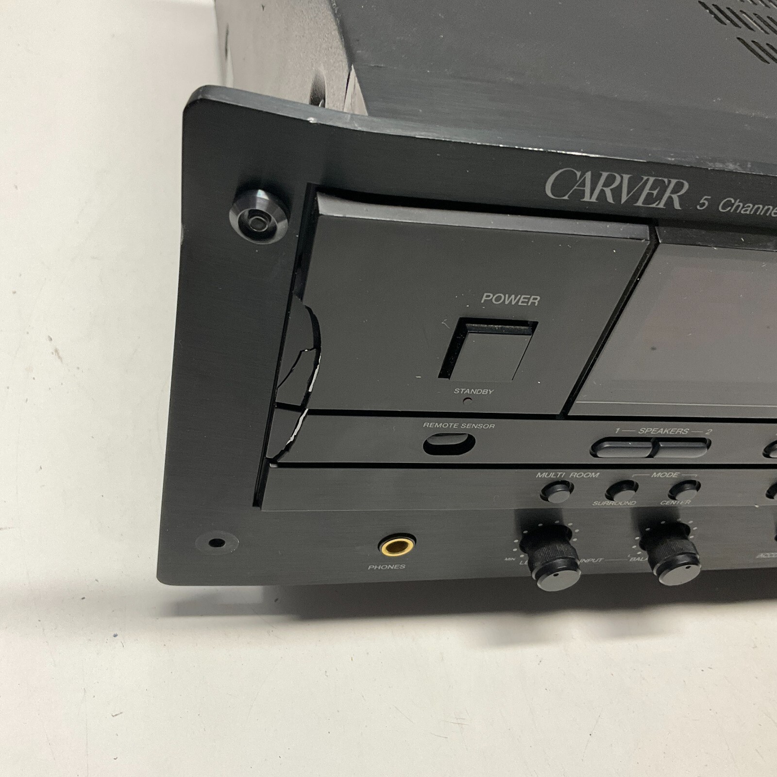 Carver 5 Channel HR-895 Receiver Amplifier Rack Mount Or Handles FOR ...