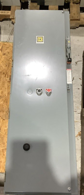 Square D Combination Starter 8538SEG32V02A16H30 Fusible 100 Amp W/ Size 3 Nema 1