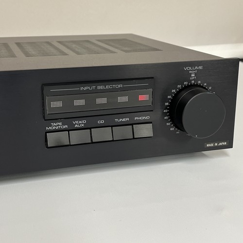 Amplificador integrado estéreo Yamaha A-320 Hi-Fi separado - Phono Japón reparado - Imagen 4 de 11