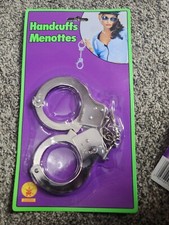 Rubies Costume Metal Handcuffs With 2 Keys