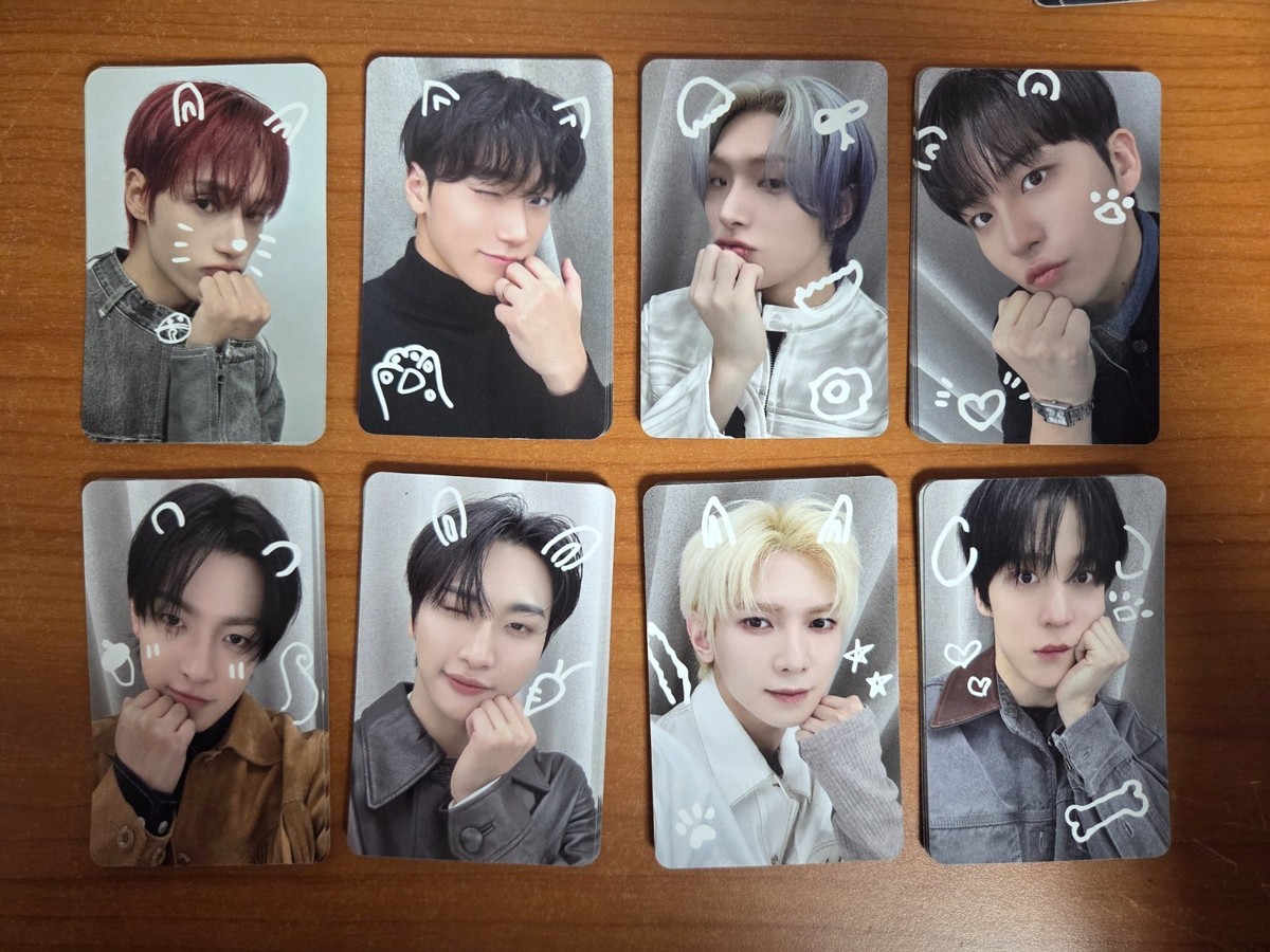 ATEEZアチズ　サン　トレカ　GOLDEN HOUR ポップアップD833 Ateez Photocard 