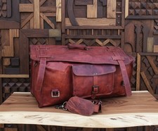 Description QUALITY LEATHER BAG Each bag is crafted from goatskin