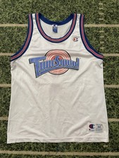 Champion Space Jam Tune Squad Bugs Bunny Jersey Men's Size 44 Vintage 90s