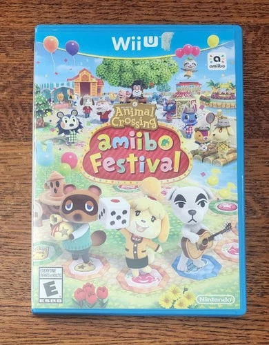 Animal Crossing: Amiibo Festival (Nintendo Wii U, 2015) Game CIB Complete Tested