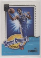 2021-22 Donruss Elite Glass Cleaners Joel Embiid #5 05ov