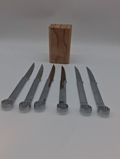 Mac Tools Knuckle Saver 6 Steak-knife Set With Block