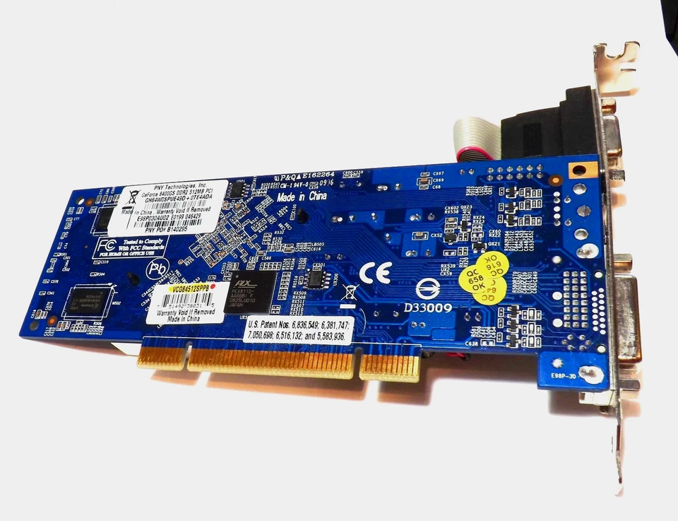 Retro 512MB PCI VGA/DVI/TV  Video Card✔️PNY 8400✔️XP thru Windows 10✔️Vintage - Image 3 of 4