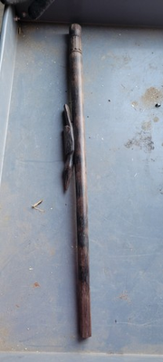 #ad #ad Carved wooden item potentially a Papua New Guinea wood Dart Thrower $35.00