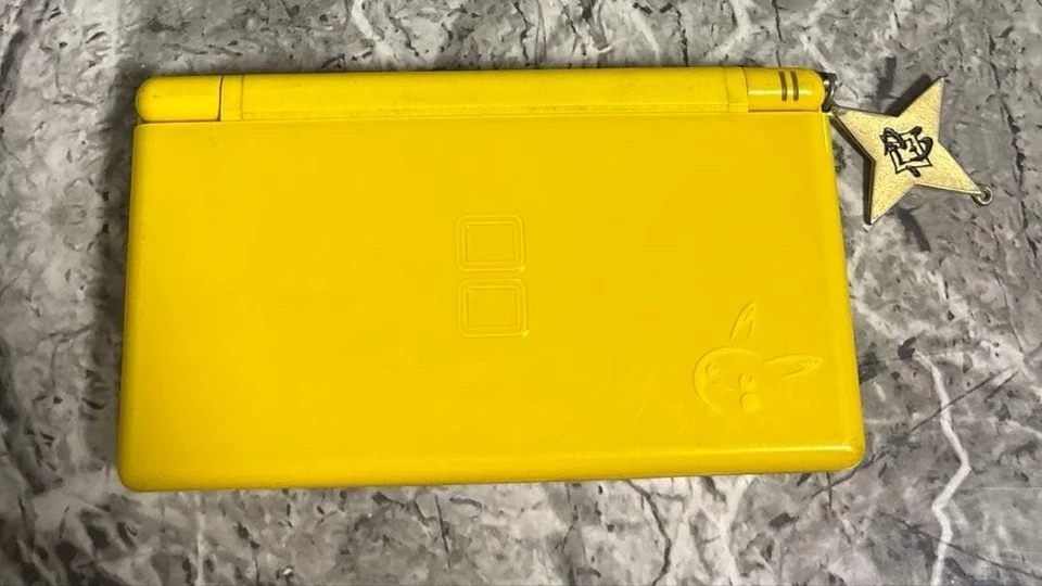 Pokemon Center Original DS Lite Pikachu Edition with Charger Used Tested Japan - Image 2 of 4